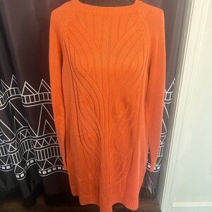 By&By Sweater Dress - Guava, Size Large (NWT)